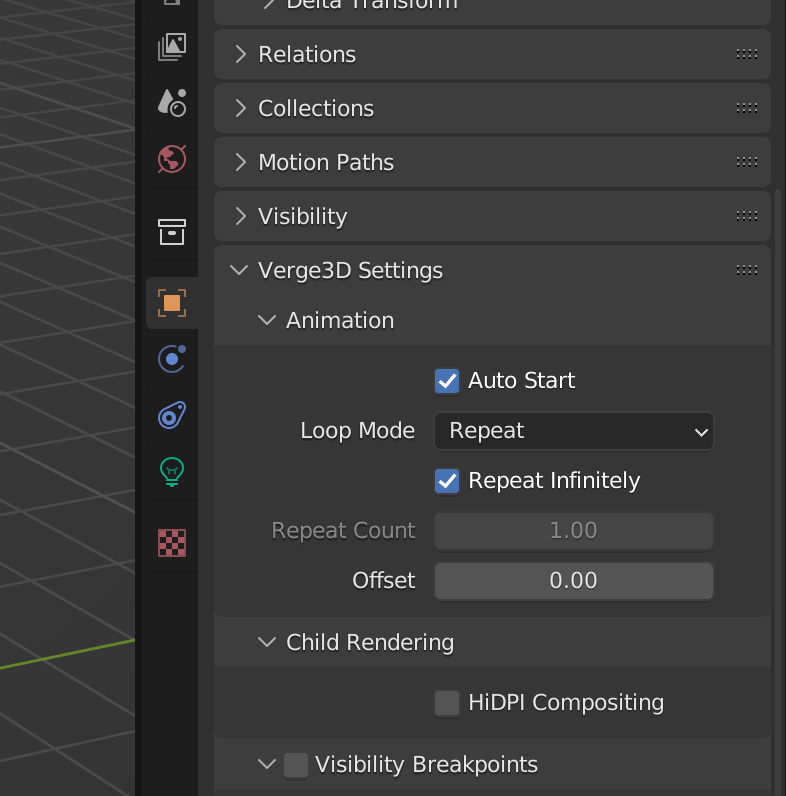 Verge3D for Blender: Animation —