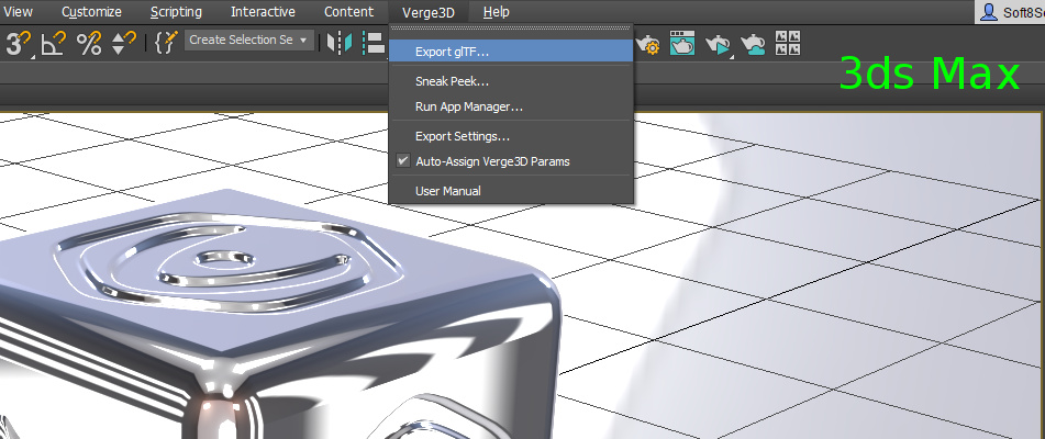 Exporting 3ds Max scene to glTF