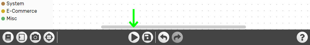 Button to run puzzles