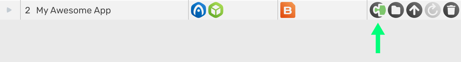 Button to run Puzzles logic of My Awesome App