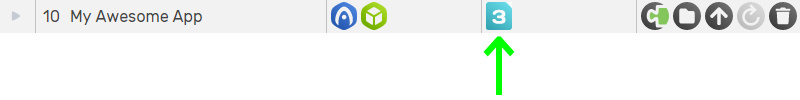 Button to open Max scene of My Awesome App