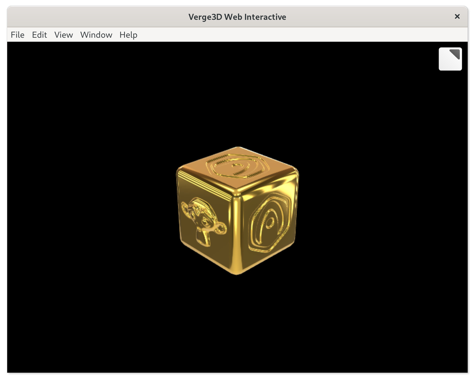 Running Verge3D content as desktop app