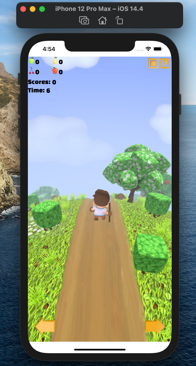Running Farmers Journey on iOS