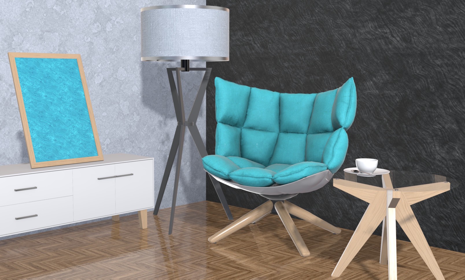 Load Unload demo with reflection planes