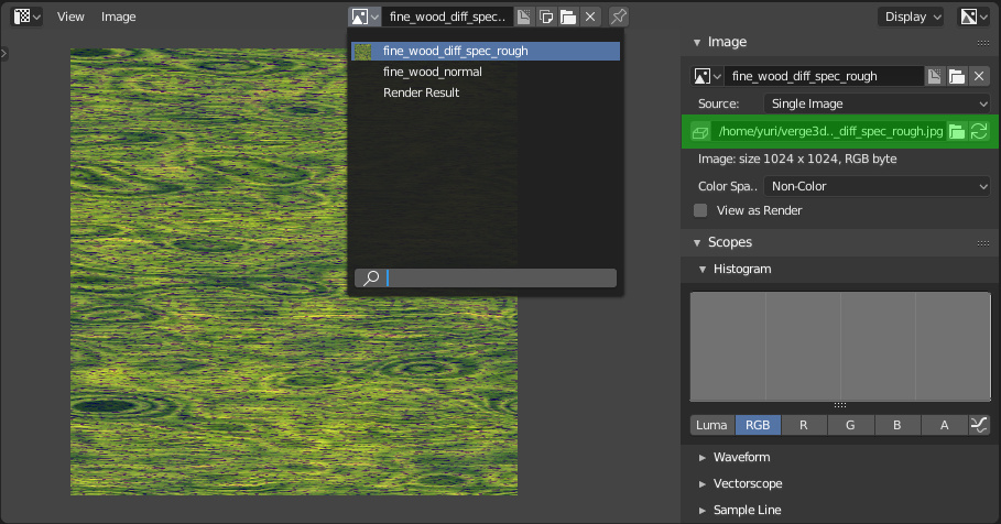 Finding image path in Blender