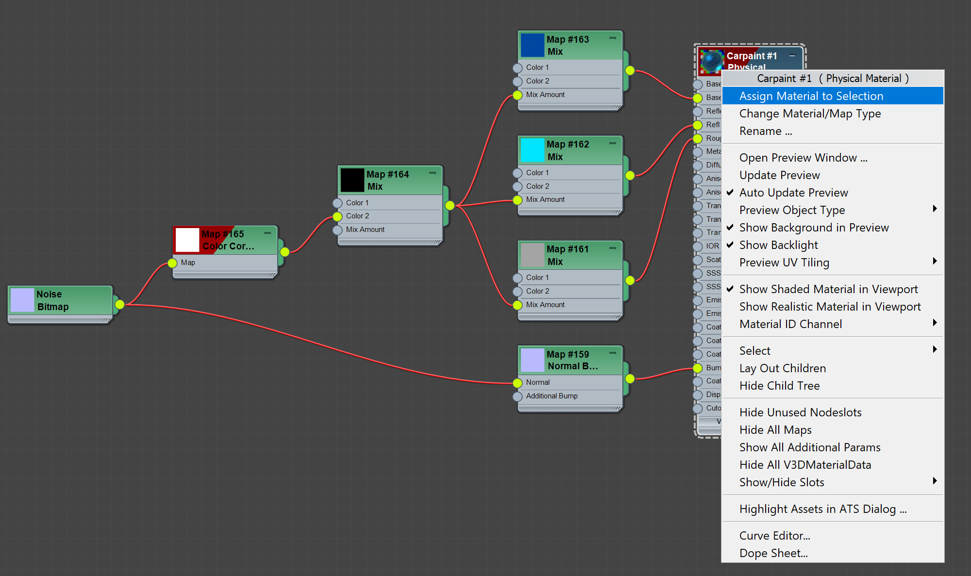 Assigning 3ds Max Material