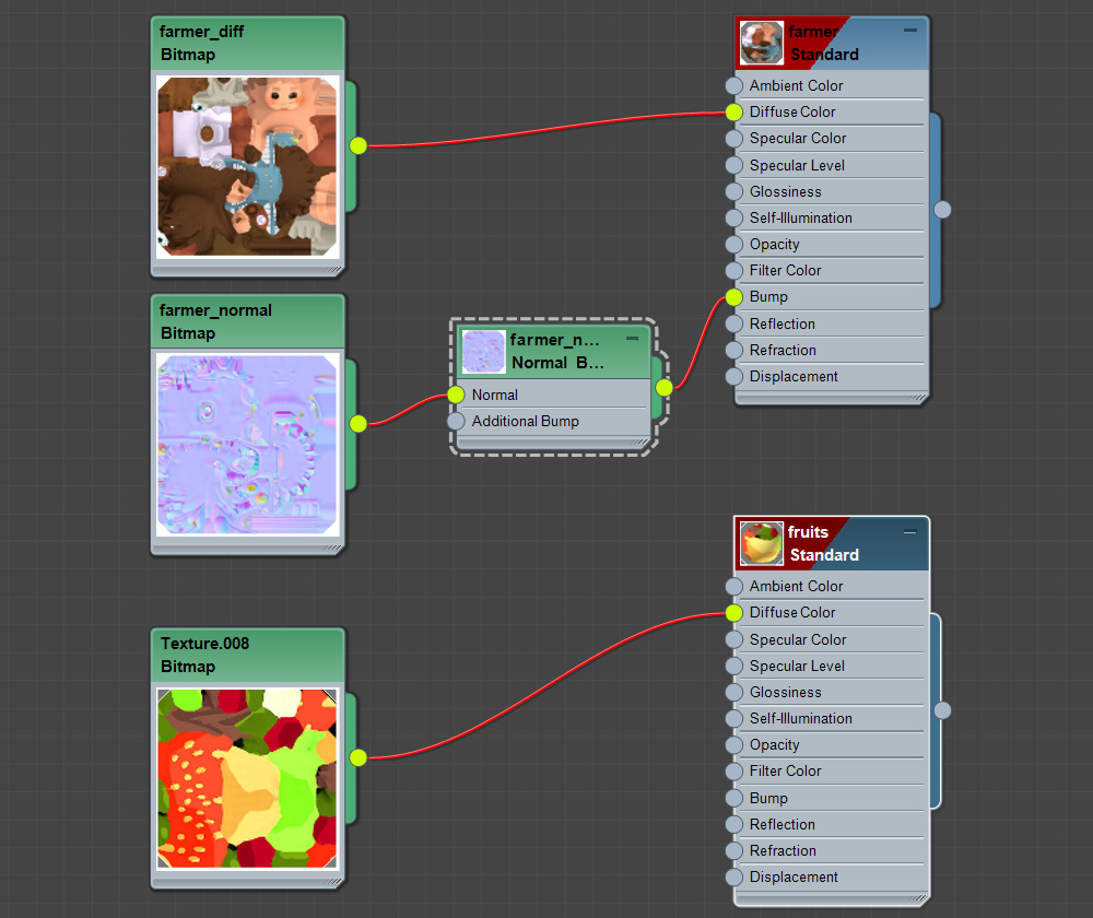 Configuring 3ds Max Standard materials