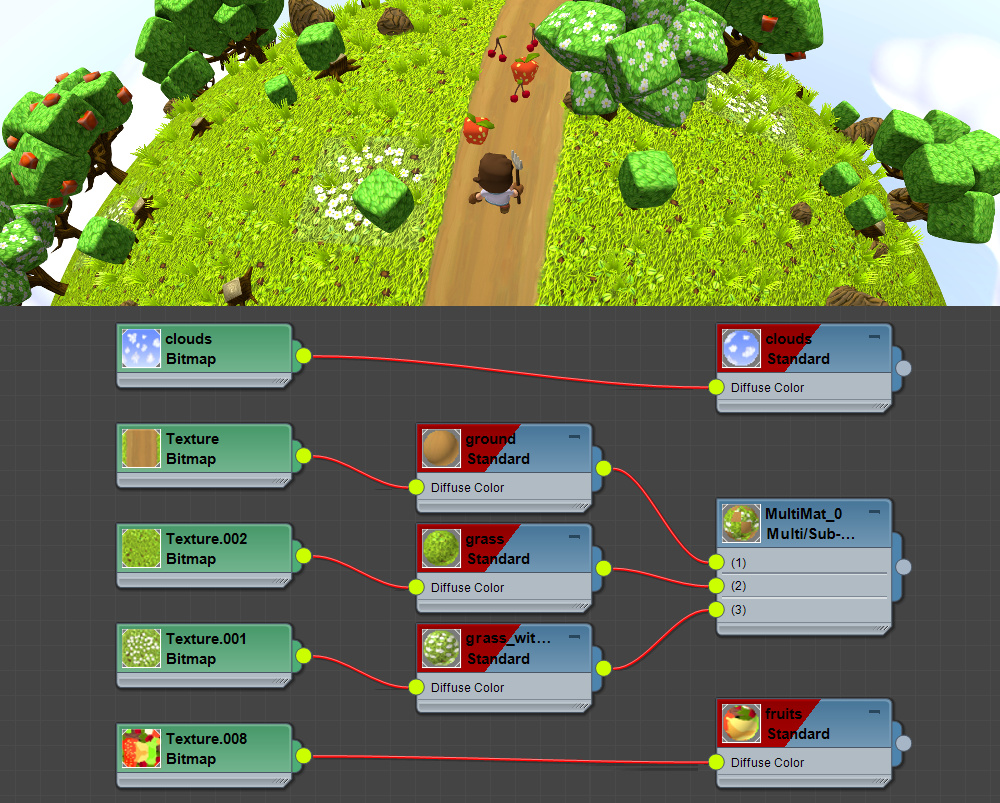 Bitmap map example