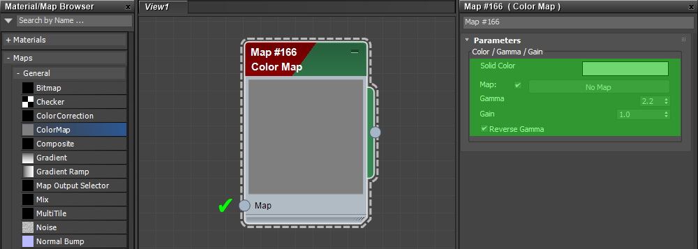 3ds Max Color Map