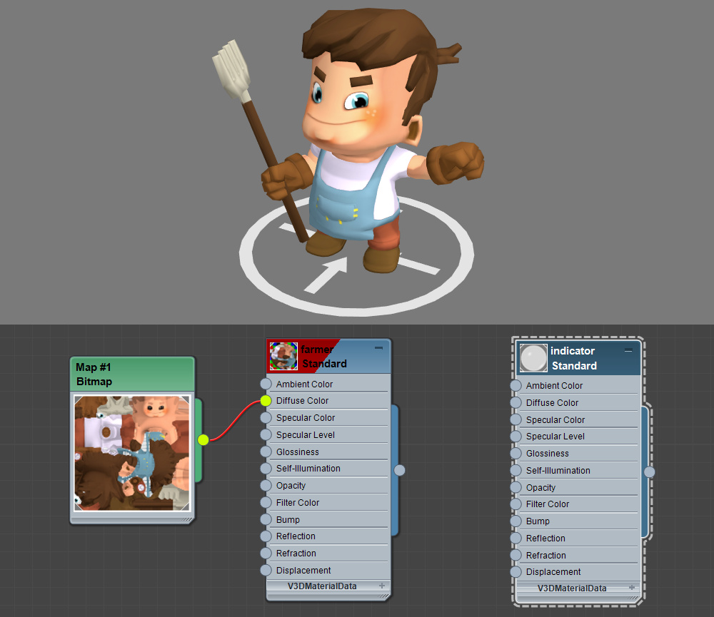 Configuring 3ds Max Standard materials