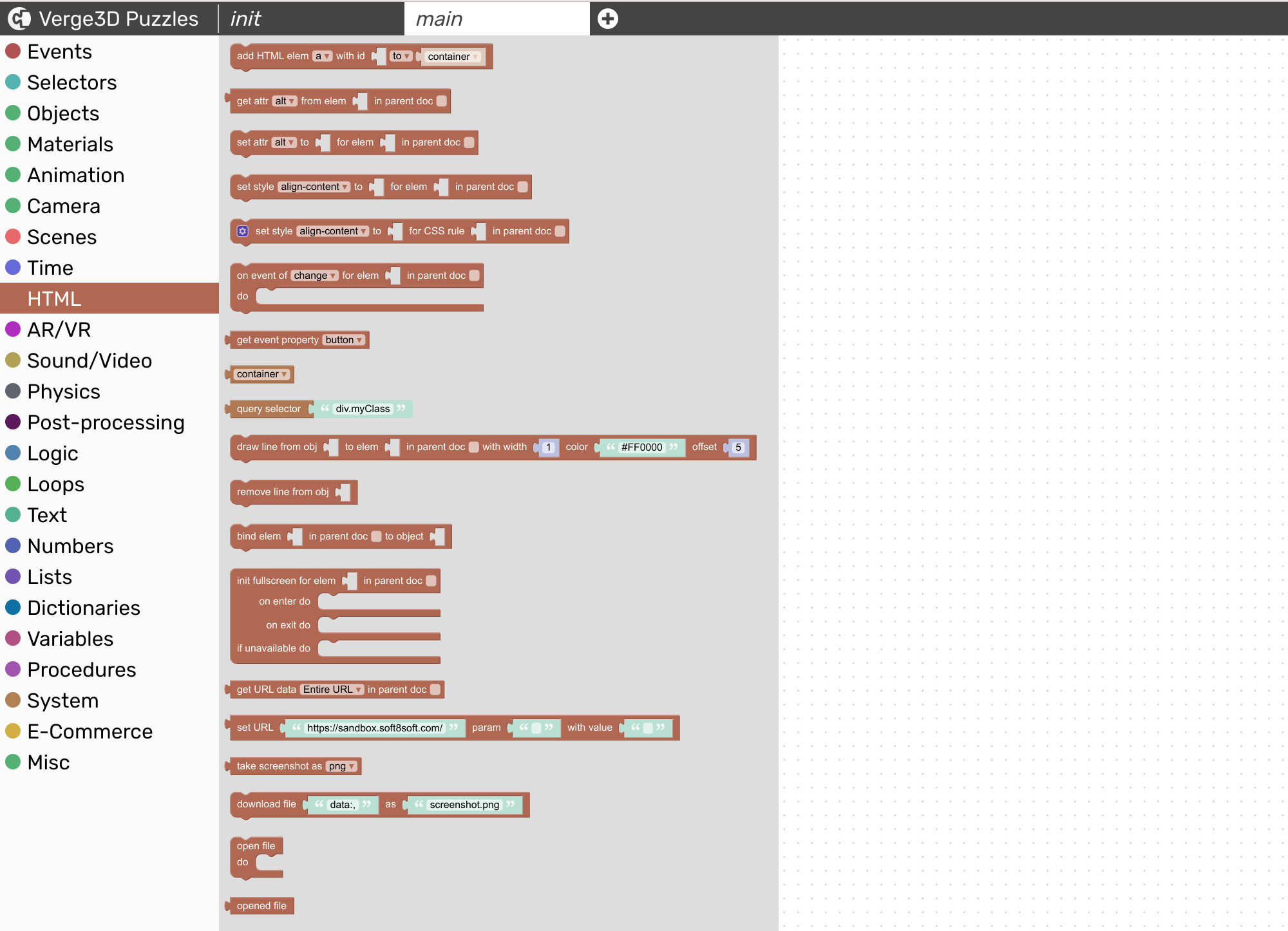 Url attributes. Data URL. CSS Puzzle. CSS Puzzle example.