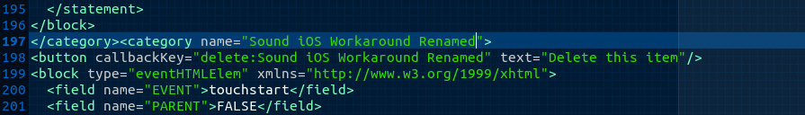 Renaming visual programming library
