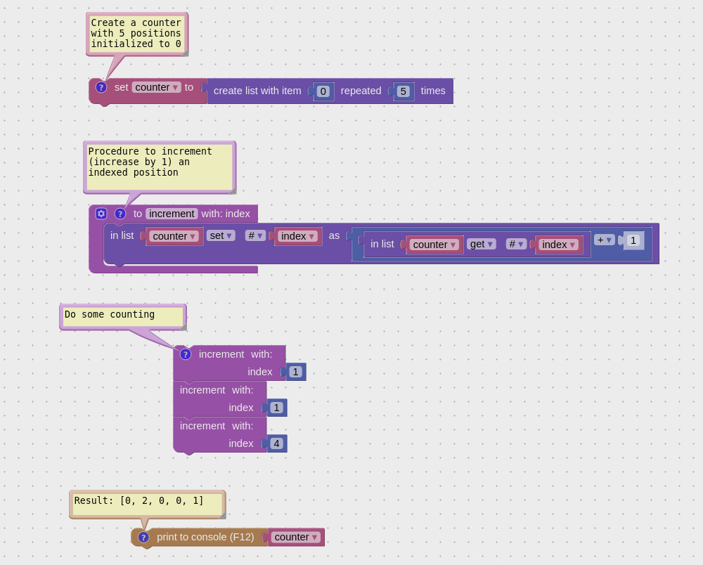 Creating list with repeated element