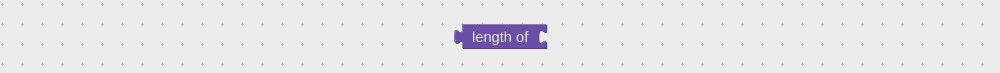 Visual logic block to calulate list length