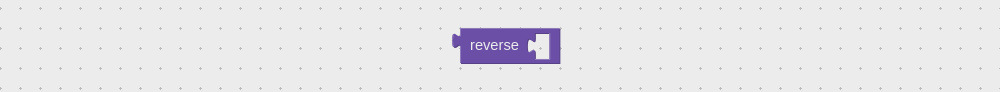 Visual logic block to revese a list