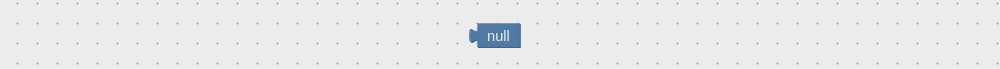 Null visual logic block