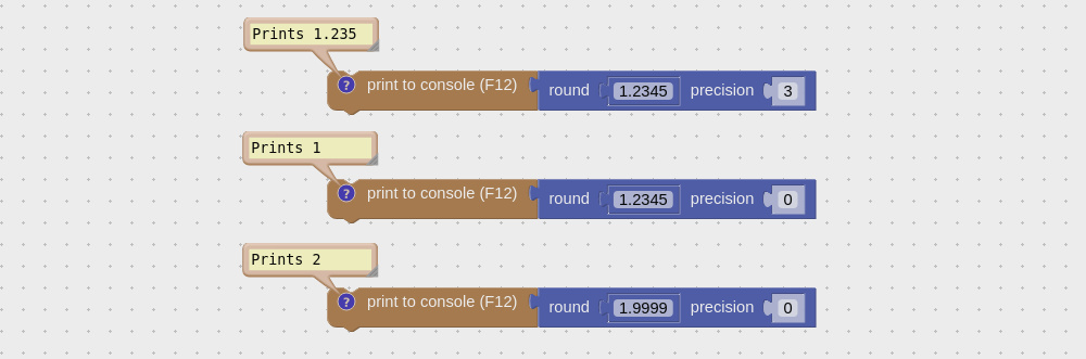 Rounding example script 1