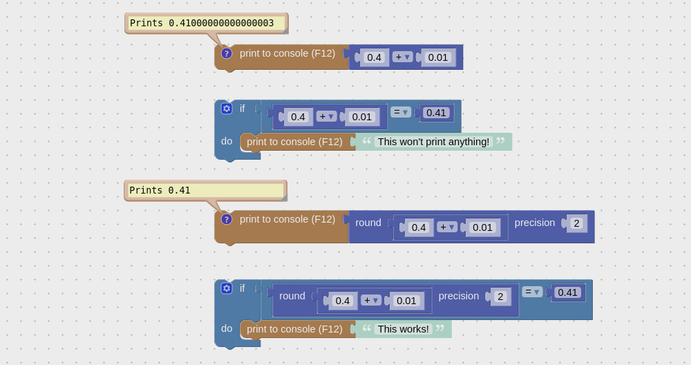 Rounding example script 2