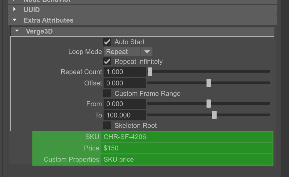 Attributes in Maya