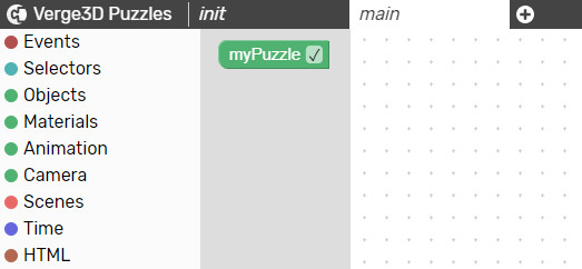 Visual logic block dummy input
