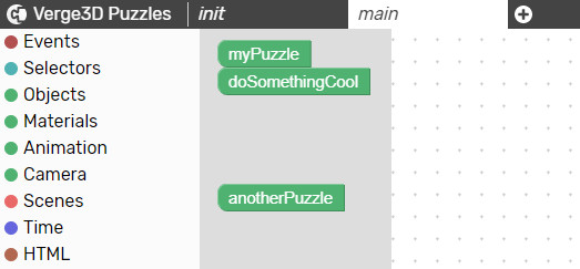 Visual logic editor separators