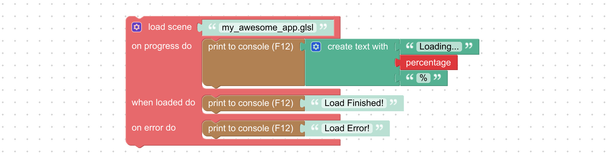 Script example to load scenes