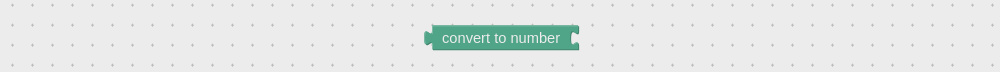 Convert text to number with visual programming