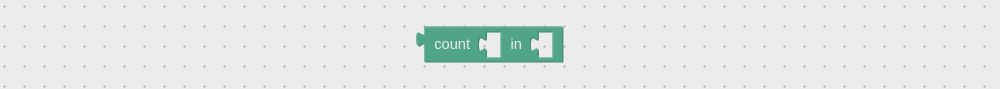 Count visual logic block