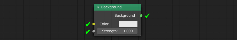 Blender Background node
