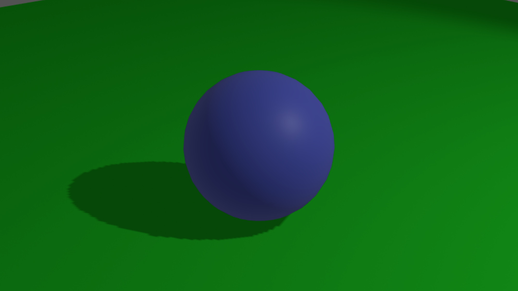 Example of bilinear shadows