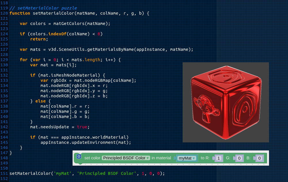 View puzzles code