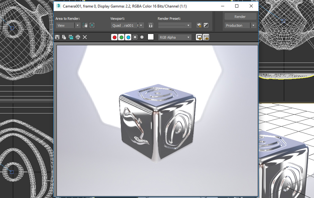 3ds Max render result