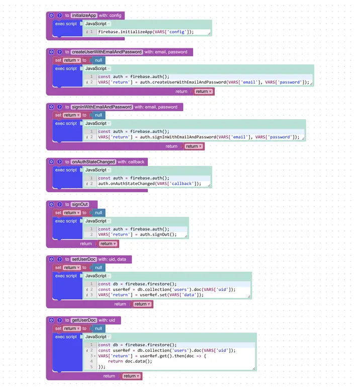 Firebase Puzzles bindings