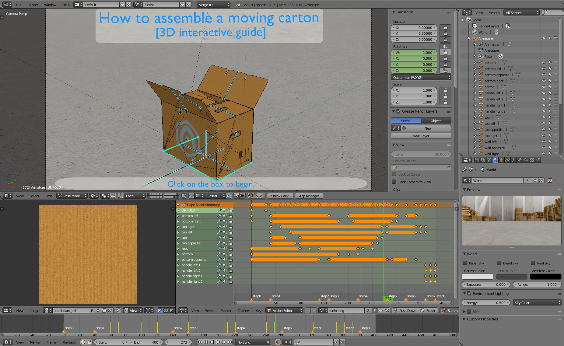Verge3D Blender