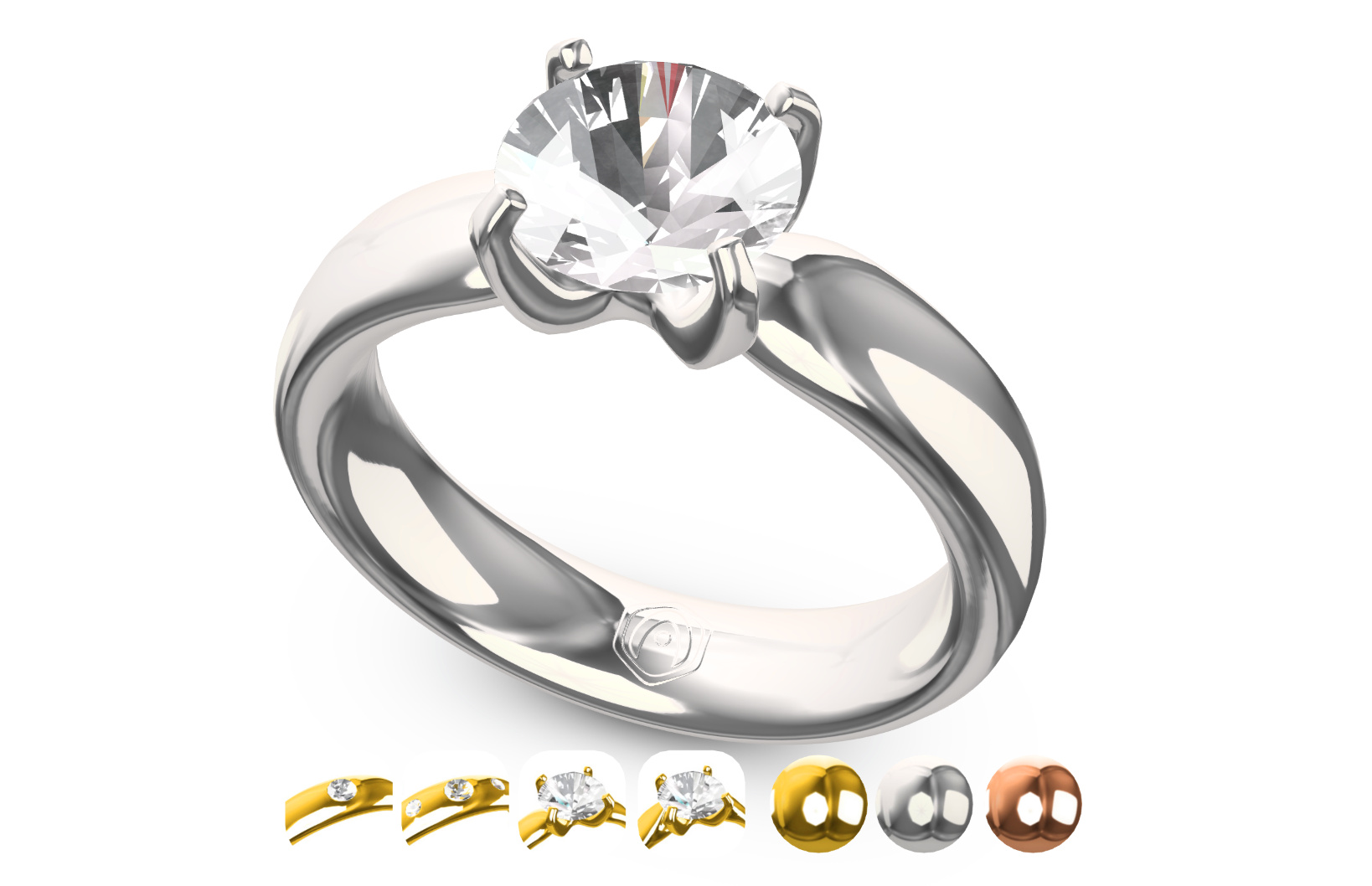 Verge3D Jewelry Configurator