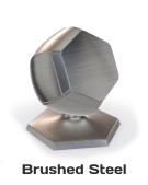 Brushed Steel Blender material WebGL preview