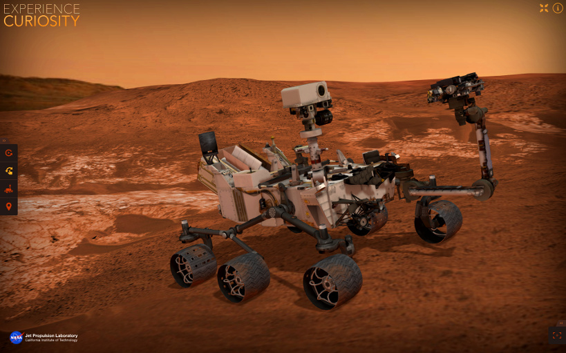 Experience Curiosity: NASA turns to Verge3D