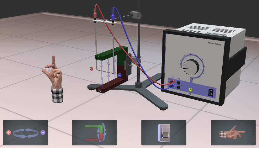 Lorentz force 3D simulation