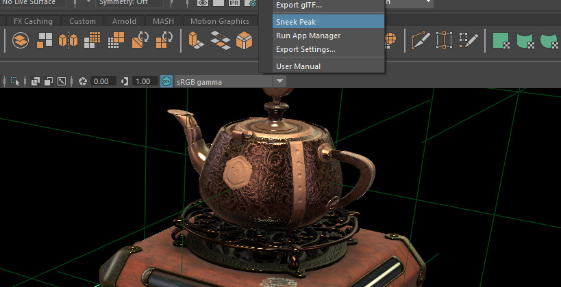 Exporting from Maya to WebGL