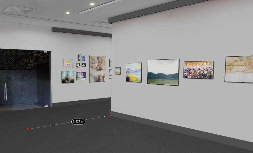 virtual art exhibition