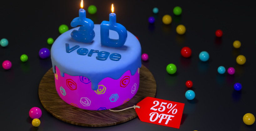 Verge3D turned 3! Black Friday 2020