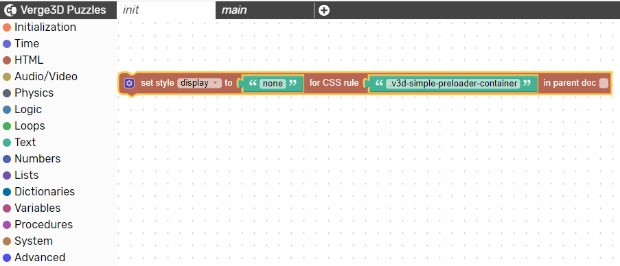 hide preloader puzzle