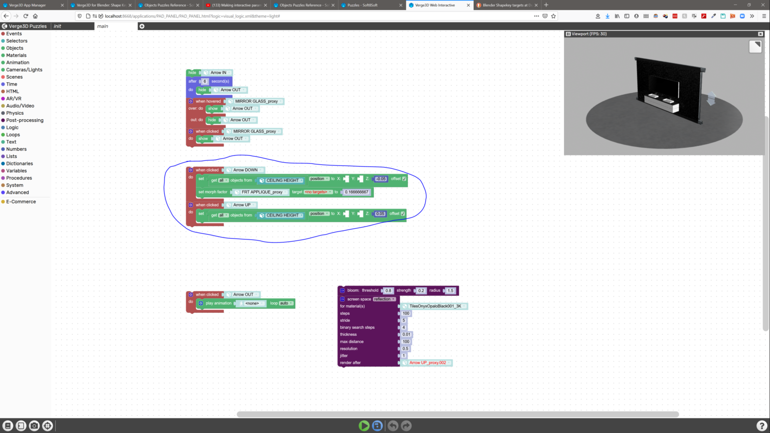 Need to cycle through partial morf factor targets with puzzles. - Soft8Soft