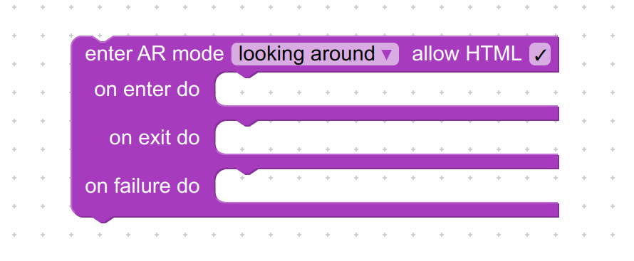 allow HTML option in verge3d enter AR puzzle