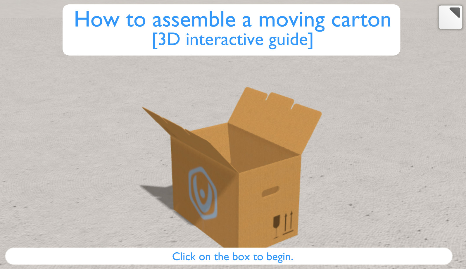 Elearning demo showcases 3D user interfaces