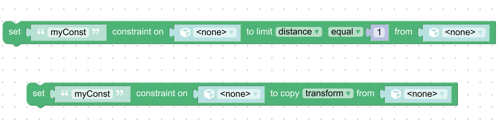  limit constraint and copy constraint puzzles 