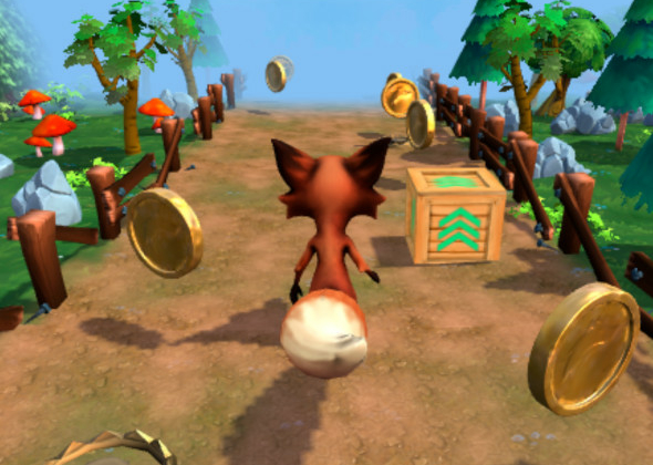 Fox Runner<br>Browser game by CyberFox studio