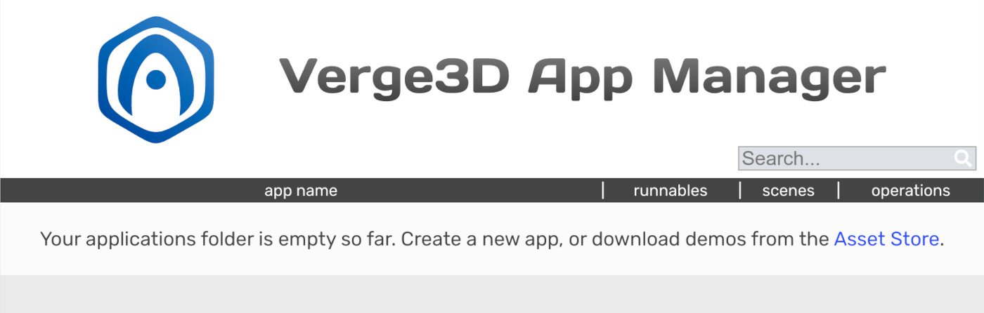App Manager - message when there are no apps in the applications folder