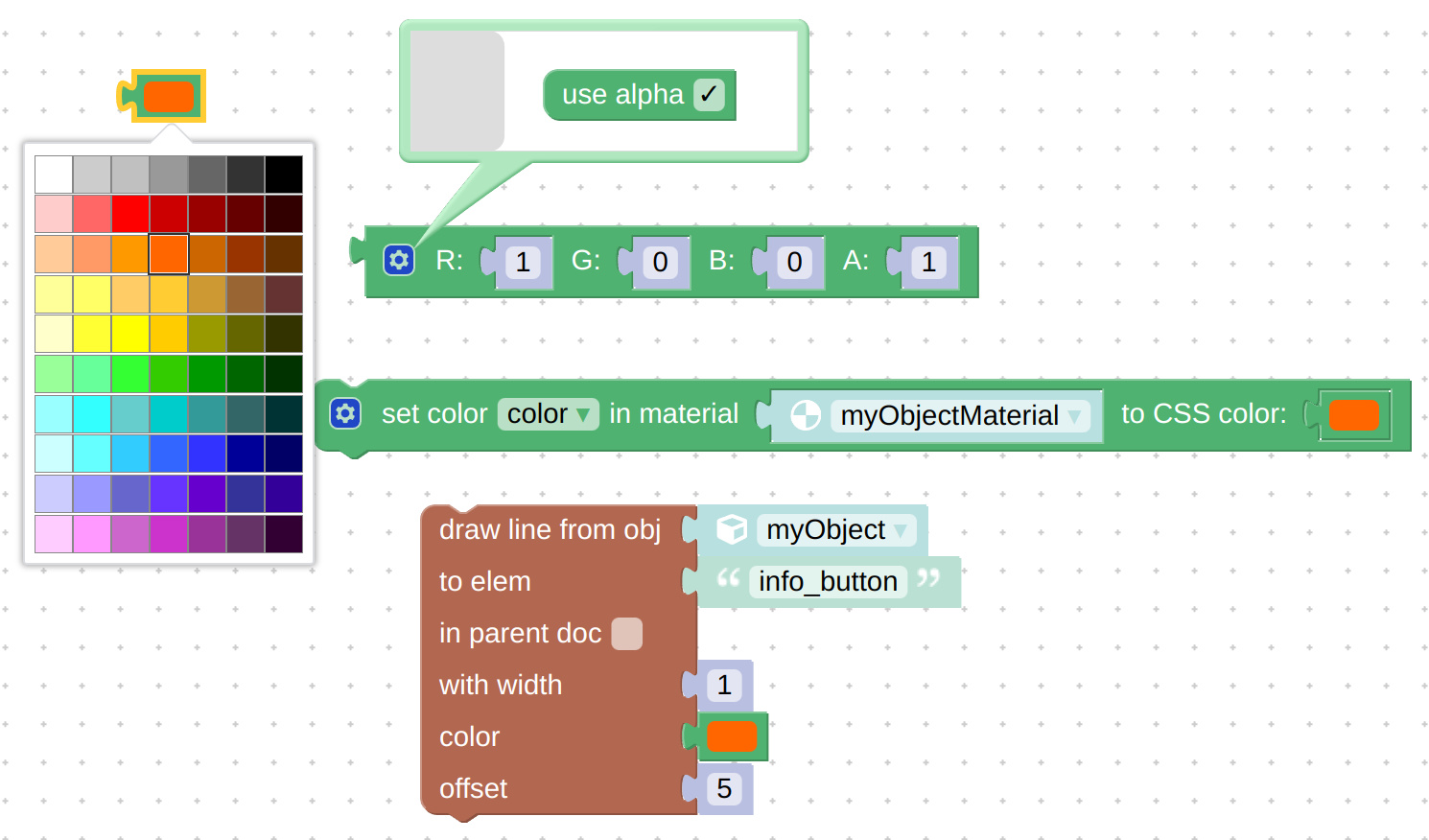 puzzles color picker and compose color