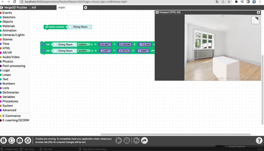 Camera Rotate Button Camera rotation - Soft8Soft